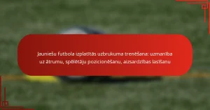 Jauniešu futbola izplatītās uzbrukuma trenēšana: uzmanība uz ātrumu, spēlētāju pozicionēšanu, aizsardzības lasīšanu